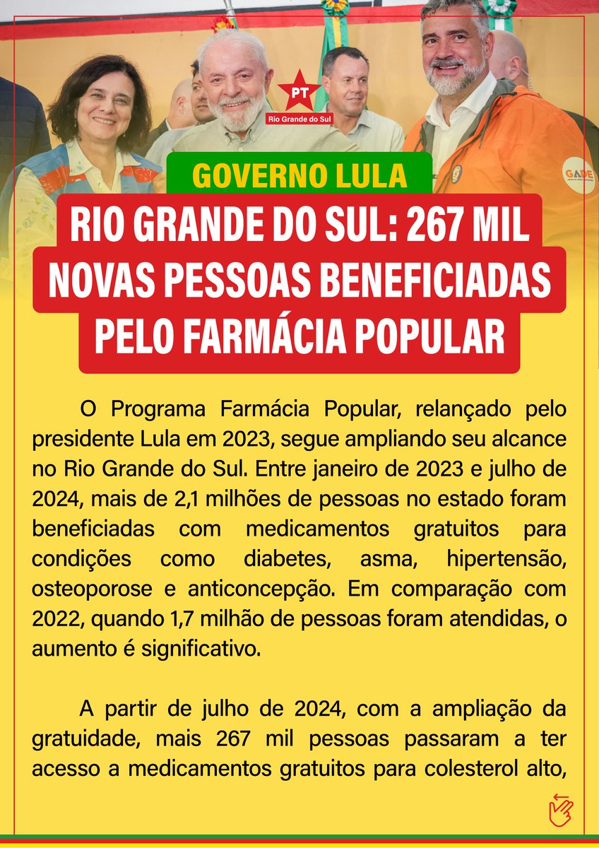 PT do Rio Grande do Sul tweet media