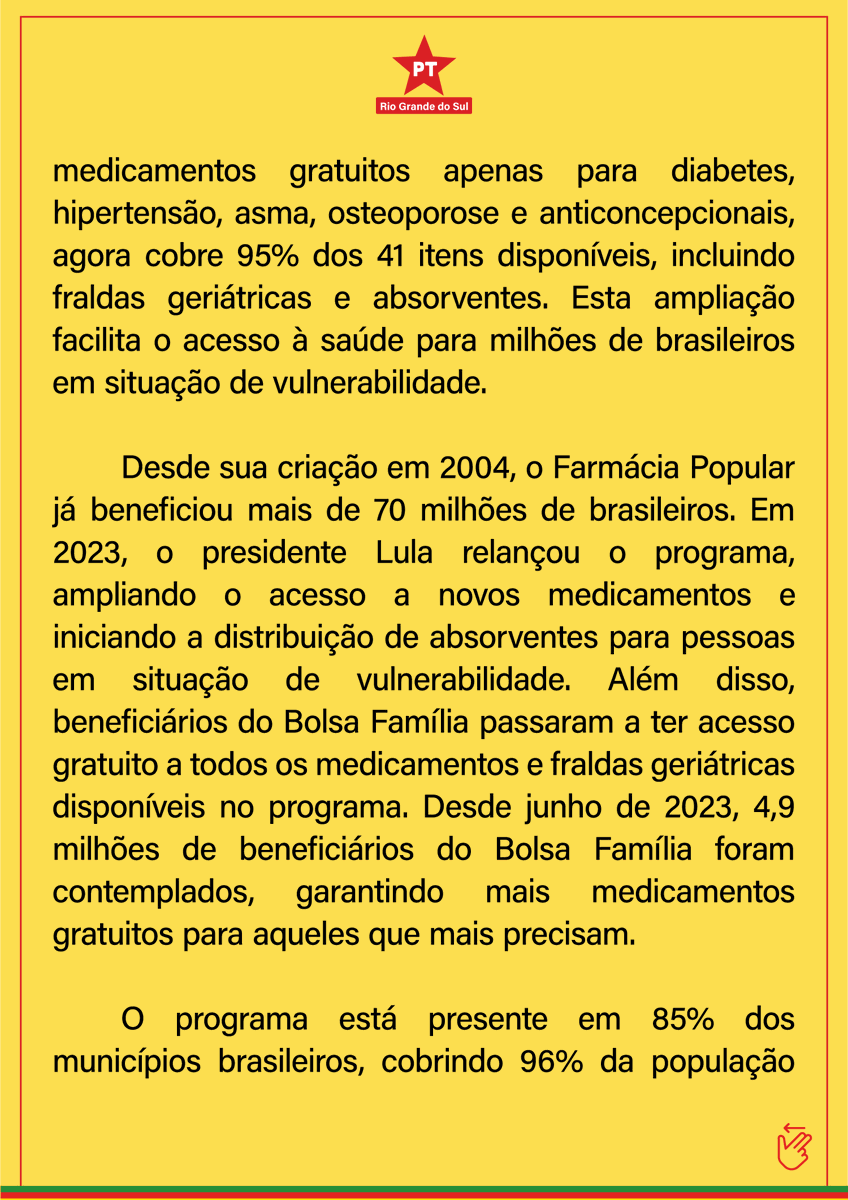 PT do Rio Grande do Sul tweet media