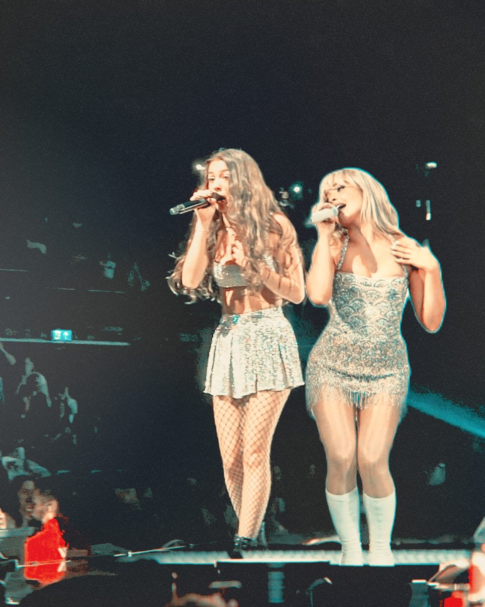 The girls sang "traitor" by Grace, "espresso" by Lauren, and there was a mashup with drivers license and because i liked a boy!

what a night! 🩷