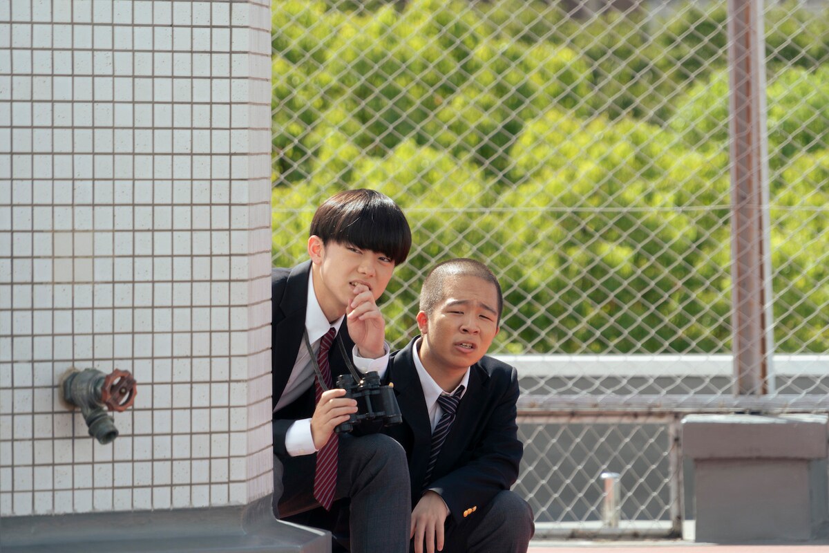 eiga_natalie's tweet photo. 木村柾哉を取り合わないで…「あたしの！」新写真、小田惟真・笠井悠聖はこっそり告白観察（コメントあり）
https://t.co/SC7eEbtBMT

#あたしの #渡邉美穂 #木村柾哉 #INI #齊藤なぎさ #山中柔太朗 #MILK #小田惟真 #スパフル #笠井悠聖 https://t.co/StYqI5nfxt