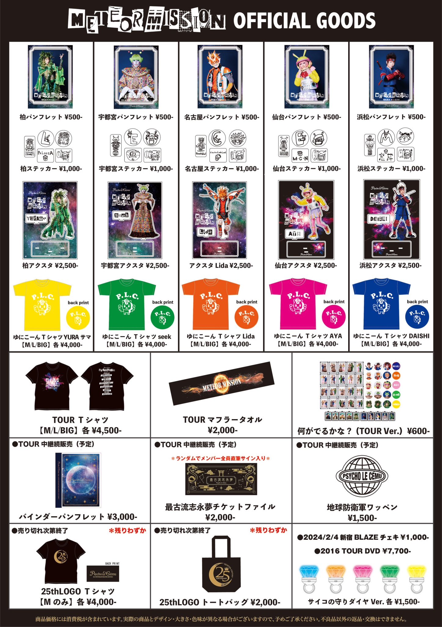 当選品】Lida AYA DAISHIサイン入りポラ他 サイコルシェイム