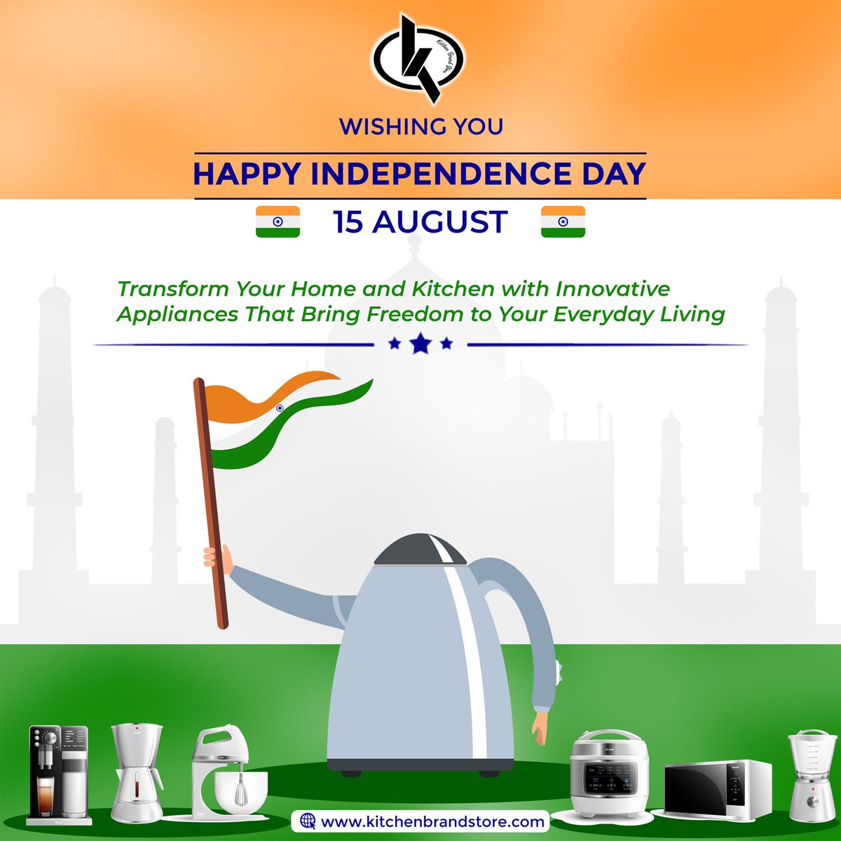 indiabrandstore's tweet photo. Independence Day is a day of immense pride and patriotism for Indians. It commemorates the day when India broke free from the shackles of British colonial rule, ushering in an era of self-governance and sovereignty. On this auspicious occasion, we pay homage to the countless https://t.co/DSV0wjVJyk