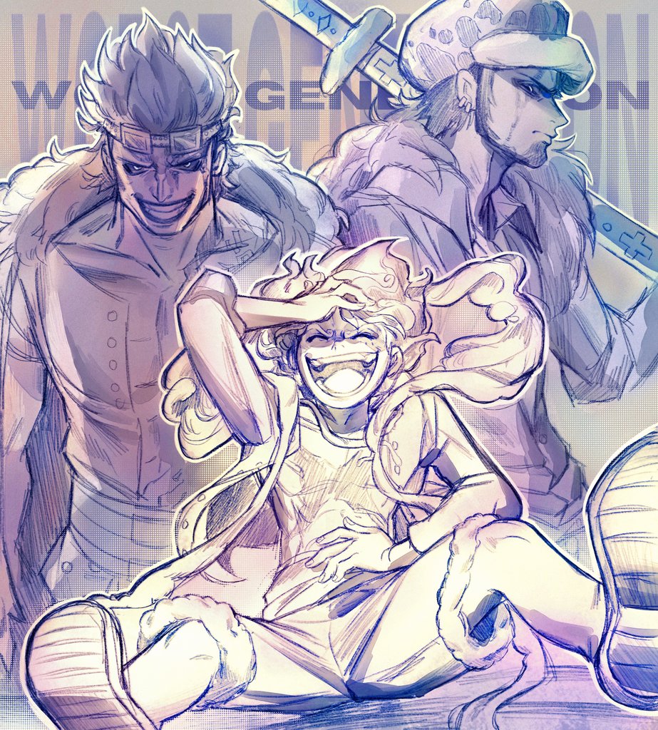 Captains of the worst generation, had to draw them after the recent eps 😭
#ONEPIECE #ONEPIECE1115