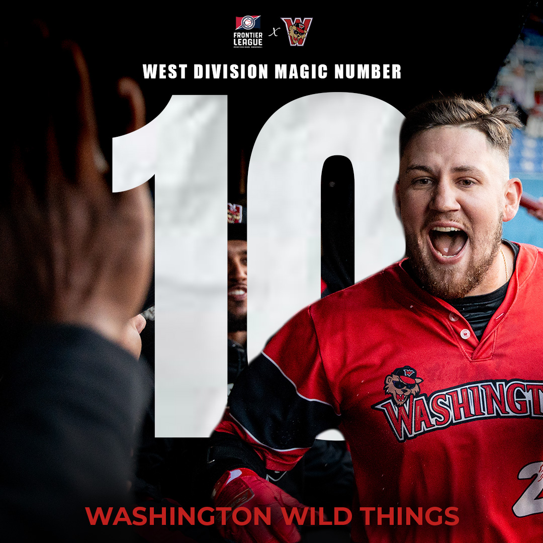 WashWildThings's tweet photo. We can clinch a playoff spot tomorrow with a win AND a Schaumburg loss. Good day for the 🪄 numbers!

#WildThings https://t.co/wgo0AAoVZl