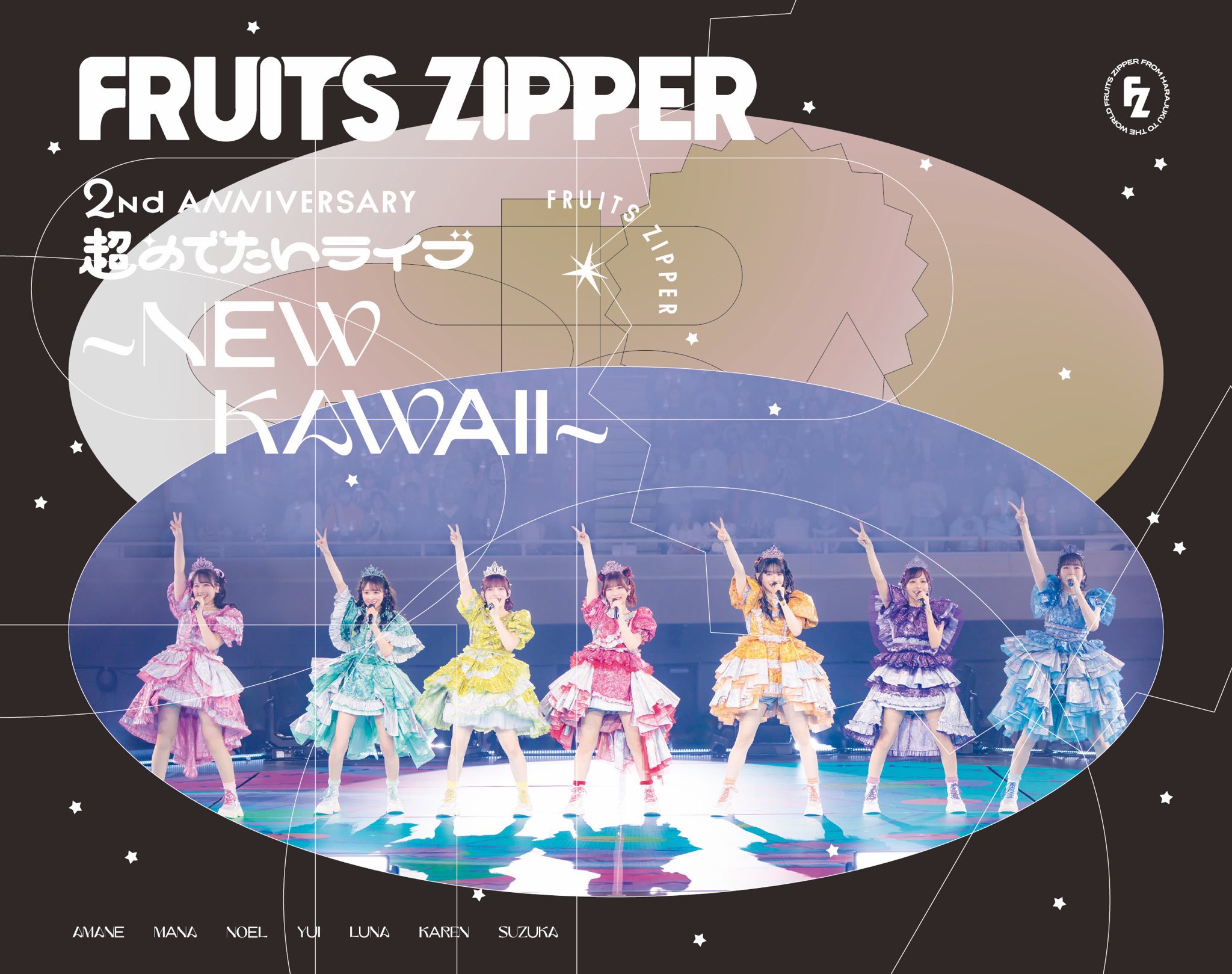 FRUITSZIPPER 2周年 武道館 ラッフル