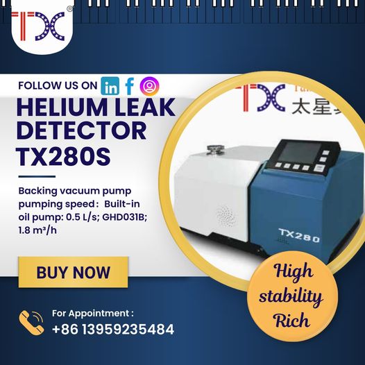 Maibei666's tweet image. 🔍 Discover the Power of Precision Detection! 🌟#HeliumLeakDetector #TX280S #PrecisionDetection #CustomSolutions #OEMServices #ReliablePerformance #FastDetection #VacuumTechnology #TaixingVacuumPumps #InnovativeDesign