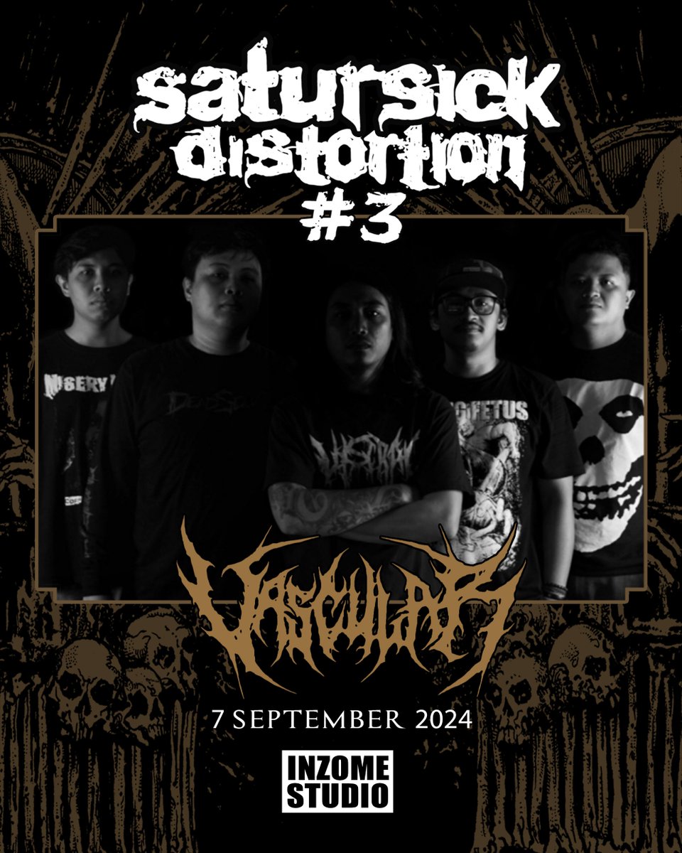 🔥 Pengging Metal Fair X, 31 Agustus 2024 At Ex - AHHAS Pengging

🔥 Satursick Distortion #3 At Inzome Studio Magelang

#LivorMortis