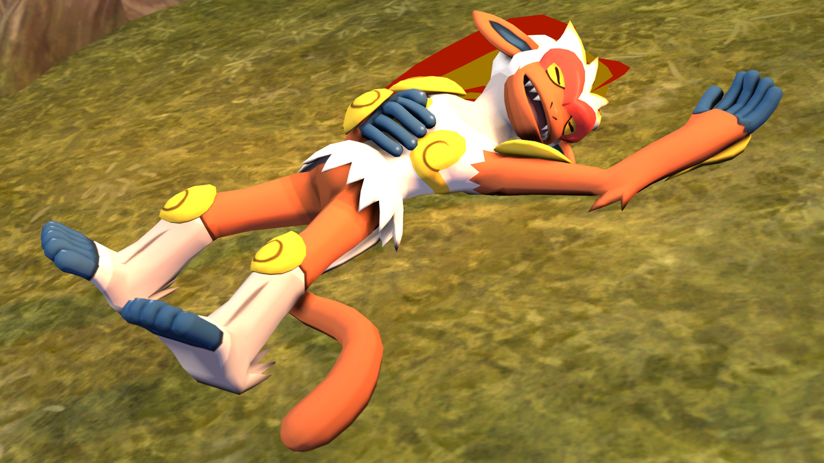Blindscreen1's tweet photo. [SFM - Commission] Infernape Fainted

Infernape fainted after losing a heated battle!

Full set and FA story below: (1/1) https://t.co/Ig45Mx3dKs
