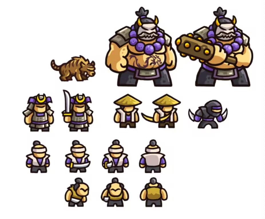 EricX53333406's tweet image. Two types of enemies, appearing in two chapters respectively