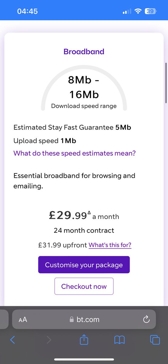 berralert's tweet photo. i feel like i’m being pranked?¿ how is the price higher than the speed https://t.co/s5OocRramM