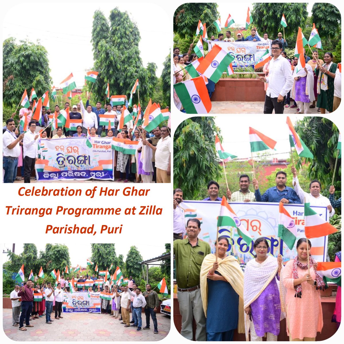 Zilla Parishad PURI (@zppuri) on Twitter photo Celebration of Har Ghar Triranga Programme at Zilla Parishad, Puri #HGT <a href="/CMO_Odisha/">CMO Odisha</a>;<a href="/dm_puri/">Collector and District Magistrate Puri</a>;<a href="/IPR_Odisha/">I & PR Department, Odisha</a>;<a href="/PRDeptOdisha/">Panchayati Raj and Drinking Water Department</a> Celebration of Har Ghar Triranga Programme at Zilla Parishad, Puri #HGT <a href="/CMO_Odisha/">CMO Odisha</a>;<a href="/dm_puri/">Collector and District Magistrate Puri</a>;<a href="/IPR_Odisha/">I & PR Department, Odisha</a>;<a href="/PRDeptOdisha/">Panchayati Raj and Drinking Water Department</a>