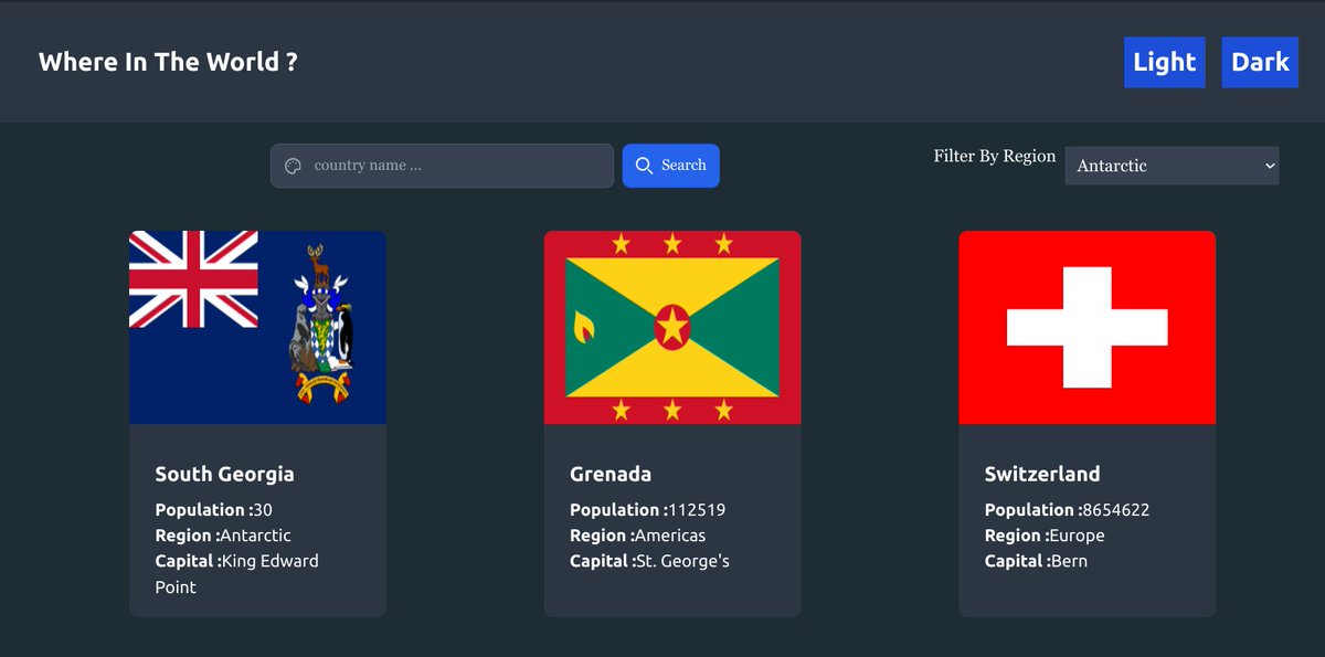 WebdevAshishk's tweet image. 🚀 Just completed my first TypeScript project from scratch! 🎉
TypeScript
Tailwind CSS
React Router DOM
Parcel
Check it out here and let me know what you think! 🙌
[rest-country-by-ashishk.netlify.app]
✨ #TypeScript #TailwindCSS #ReactRouterDOM #Parcel #WebDev