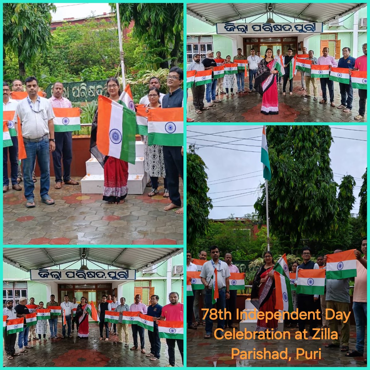 Zilla Parishad PURI (@zppuri) on Twitter photo 78th Independent Day Celebration at Zilla Parishad, Puri <a href="/CMO_Odisha/">CMO Odisha</a>;<a href="/dm_puri/">Collector and District Magistrate Puri</a>;<a href="/IPR_Odisha/">I & PR Department, Odisha</a>;<a href="/PRDeptOdisha/">Panchayati Raj and Drinking Water Department</a> 78th Independent Day Celebration at Zilla Parishad, Puri <a href="/CMO_Odisha/">CMO Odisha</a>;<a href="/dm_puri/">Collector and District Magistrate Puri</a>;<a href="/IPR_Odisha/">I & PR Department, Odisha</a>;<a href="/PRDeptOdisha/">Panchayati Raj and Drinking Water Department</a>