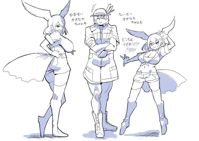 過去絵見返すと自分に刺さってイイネ 