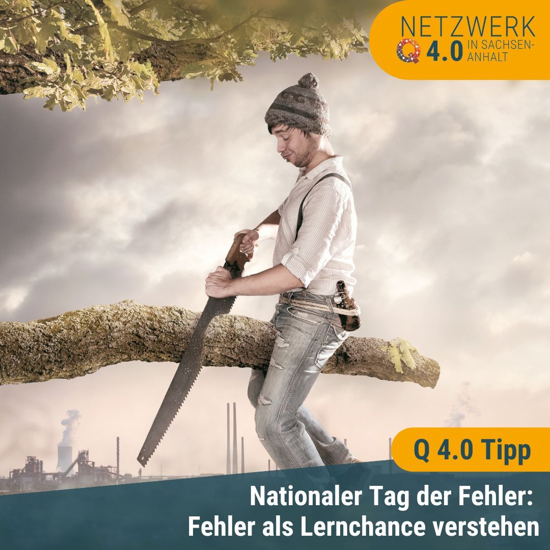 Heute zum Nationalen Tag der Fehler feiern wir die Macht der Fehler – denn sie sind nicht nur unvermeidbar, sondern auch unglaublich wertvoll. Fehler sind die Bausteine des Lernens, der Innovation und des persönlichen Wachstums. 🚀 Blogbeitrag lesen: kurzlinks.de/mqgb