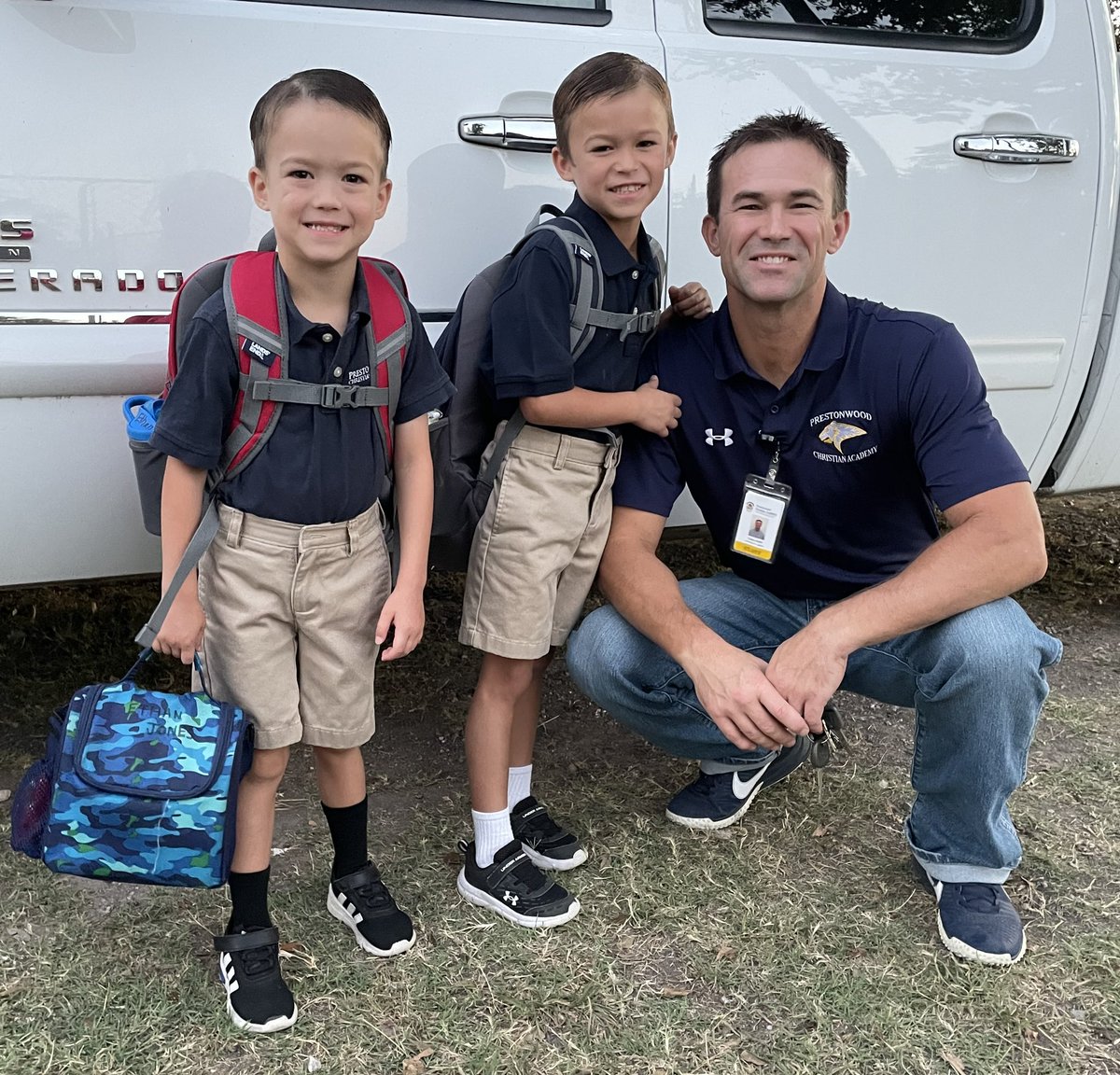 Coach Casey Jones (@_caseyajones) on Twitter photo So glad to have both my boys with me this year <a href="/pcanorthcampus/">Prestonwood Christian Academy North</a> First day of 1st grade and PreK! God is good. So glad to have both my boys with me this year <a href="/pcanorthcampus/">Prestonwood Christian Academy North</a> First day of 1st grade and PreK! God is good.