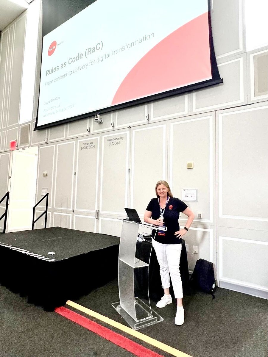salsadigital's tweet image. #RulesAsCode at #DrupalGovCon in Washington DC is done! Exciting to be sharing what the #AustralianGovernment is doing with #RaC, via @AusGovCMS. And some great questions at the end of the presentation. 
@OpenFisca
@Drupal