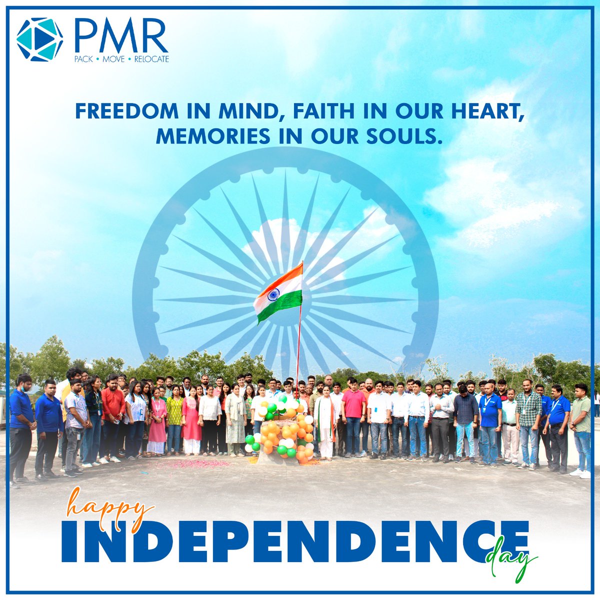 Commemorating the unwavering spirit of our nation’s heroes who paved the path to freedom. 

Jai Hind! 🇮🇳 🇮🇳🇮🇳🤗🎉

#pmr #pmrelocations #IndependenceDay2024  #globalmobility #globalmobilityservices #relocation #ProudToBeIndian #IndianIndependenceDay