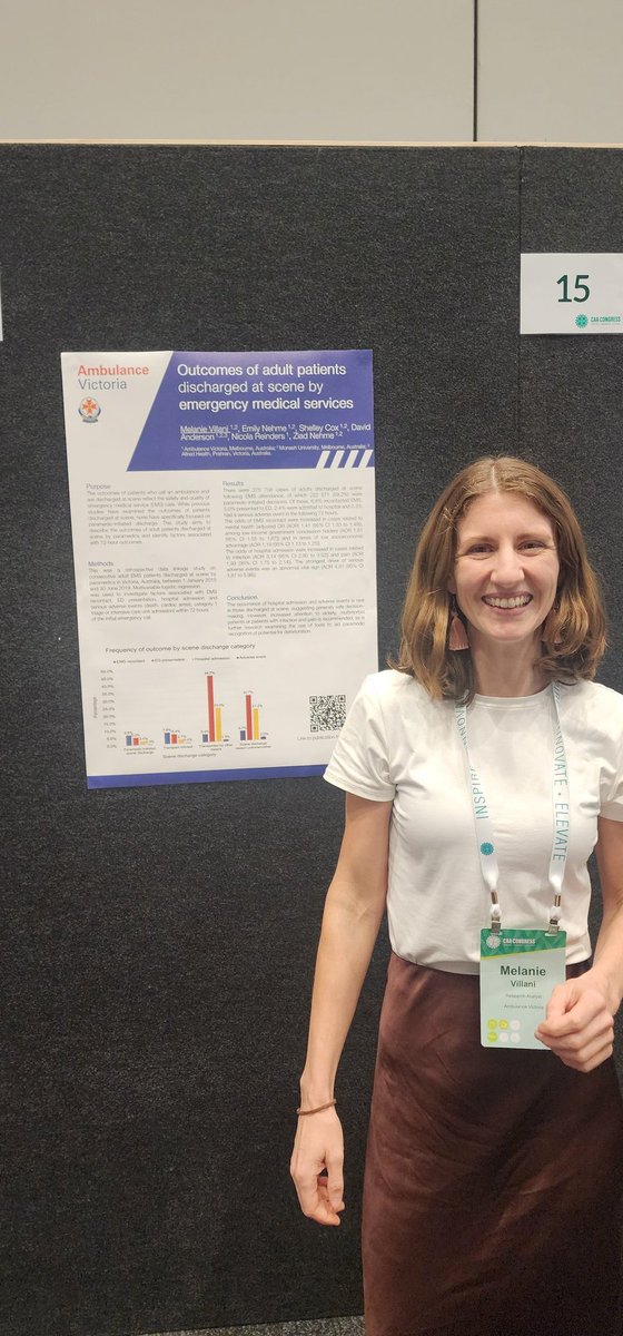 Ambulance Victoria Research (@vacar_av) on Twitter photo Live at #CAACongress24 with our superstar <a href="/AmbulanceVic/">Ambulance Victoria</a> <a href="/VACAR_AV/">Ambulance Victoria Research</a> team presenting our free papers on cardiac arrest, virtual telehealth, scene discharge and <a href="/GoodSamApp/">GoodSAM</a>. What a privilege to work with these 🚑researcher leaders 🎉 <a href="/BelDel_/">Belinda Delardes</a> <a href="/emandrew1/">Emily Nehme</a> <a href="/melanie_villani/">Melanie Villani</a> #emilymahony Live at #CAACongress24 with our superstar <a href="/AmbulanceVic/">Ambulance Victoria</a> <a href="/VACAR_AV/">Ambulance Victoria Research</a> team presenting our free papers on cardiac arrest, virtual telehealth, scene discharge and <a href="/GoodSamApp/">GoodSAM</a>. What a privilege to work with these 🚑researcher leaders 🎉 <a href="/BelDel_/">Belinda Delardes</a> <a href="/emandrew1/">Emily Nehme</a> <a href="/melanie_villani/">Melanie Villani</a> #emilymahony
