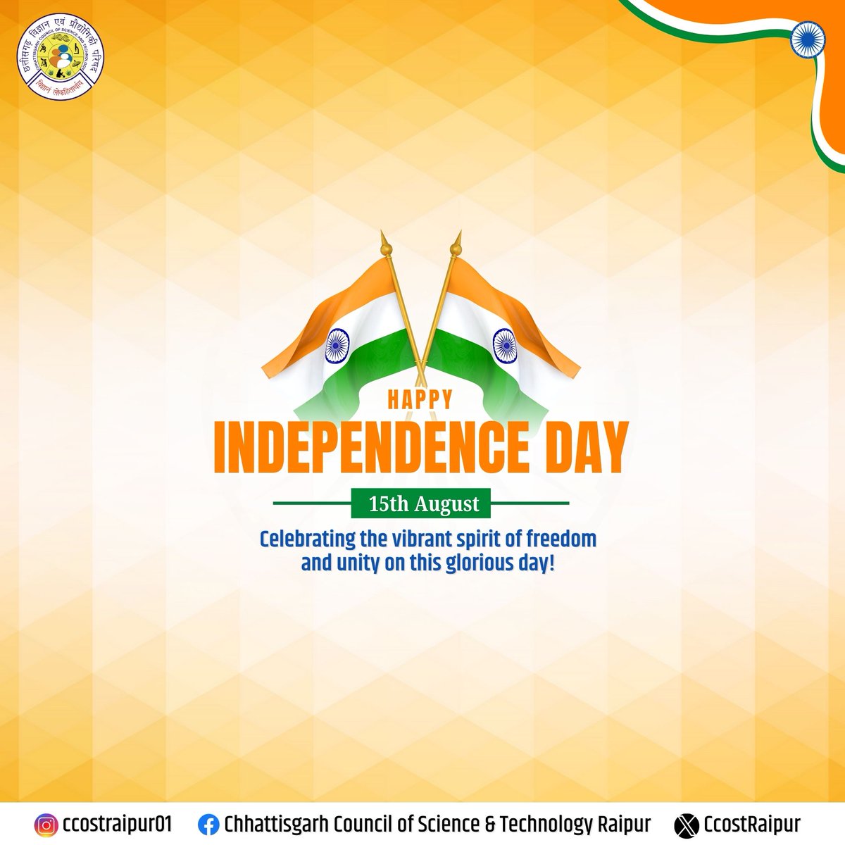 CCOST raipur tweet media