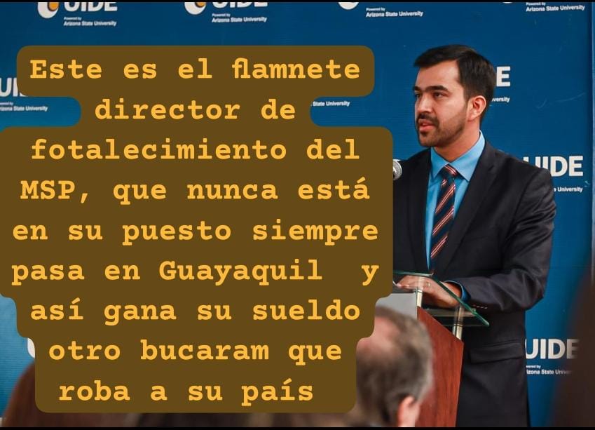 AndradeMeliz's tweet photo. @AnaHerreraGomez Claro que hay retraso si el director nunca pasa en su puesto es un directo fantasma hasta cuando el ministro le permite esto @DrAntonioNaran @DerechoSaludAN @DanielNoboaOk @DrCamiloSalinas @JorgeGuevaraEC  necesitamos cambios de nj que nunca están en sus puestos de trabajo https://t.co/3LntUsVDNK