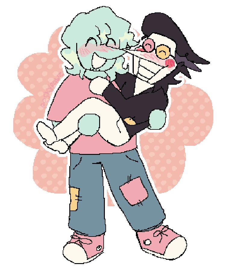 peskypawz_'s tweet image. sillies #spamton #addisona