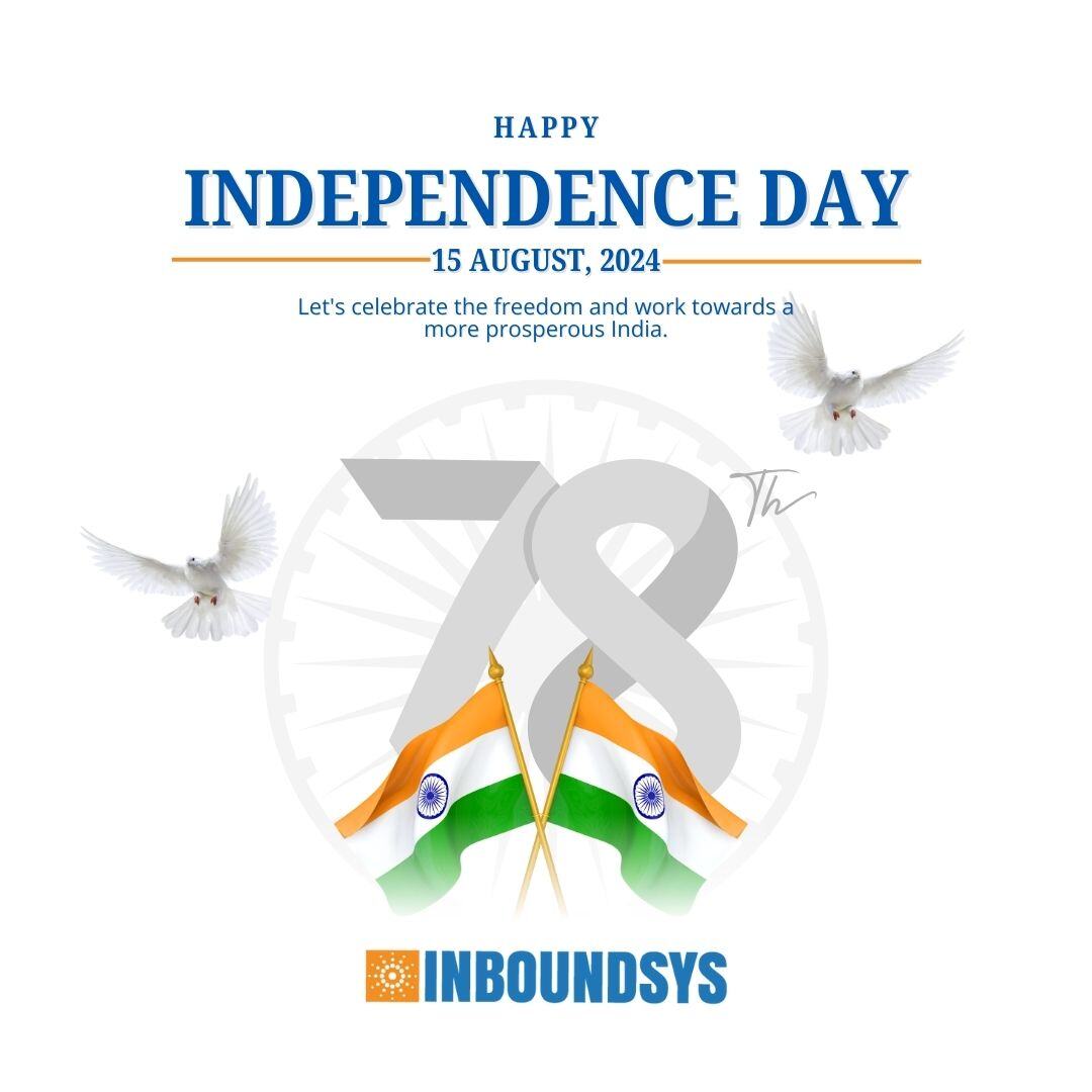 inboundsys's tweet image. Celebrating Independence with Innovation at Inboundsys
Let's celebrate the spirit of independence by embracing creativity, collaboration, and growth.
Wishing everyone a Happy Independence Day!
#DigitalTransformation #HubSpot #HubSpotCRM #WebDesign #IndianIndependenceDay