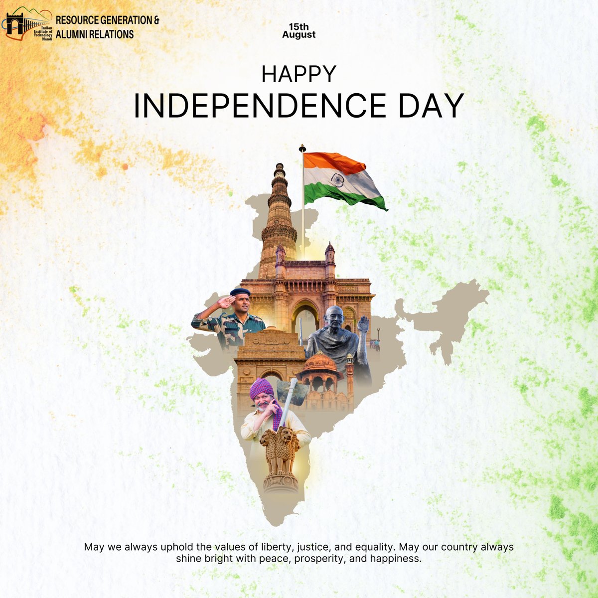 AAS_IITMandi's tweet photo. Wishing you all a very “Happy Independence Day” 2024!
“Jai Hind” https://t.co/ikvHpC3o6S