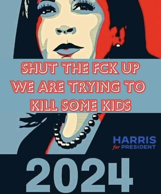 PeepsPowertothe's tweet photo. Kamala Holocaust Harris https://t.co/5KWsl0ktZ6