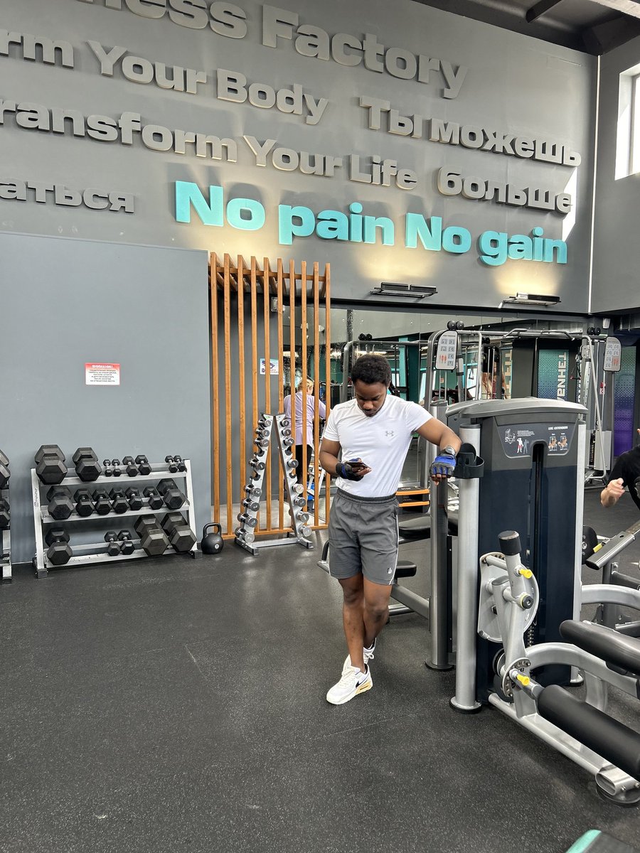 Arrlexz's tweet photo. No pain No gain https://t.co/MBwGqXSELp