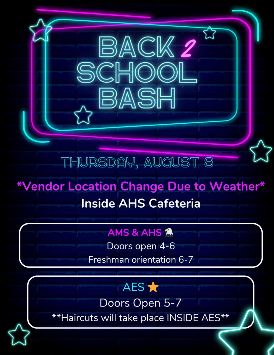 Debby's coming but we have a rain plan!