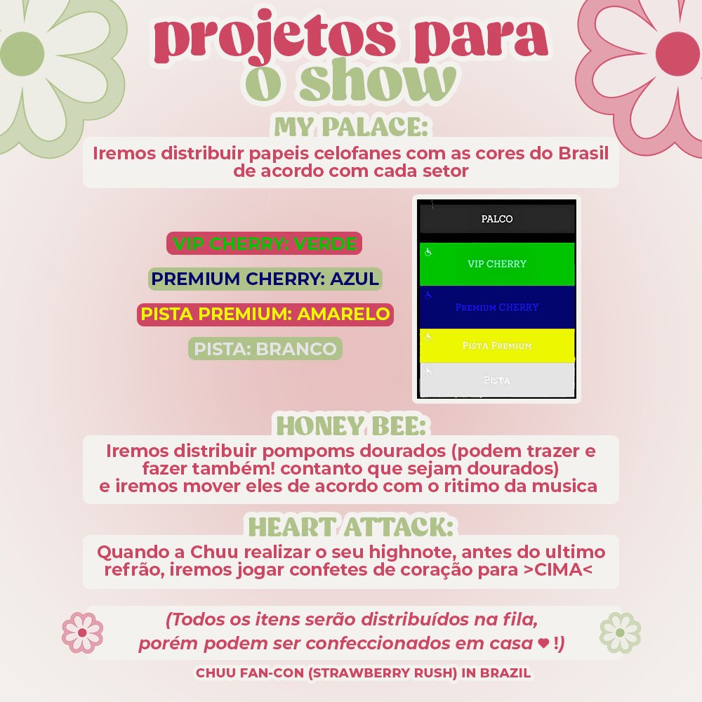 NOVOS PROJETOS! 🍓✨

–Como nosso banner foi barrado , nós não queríamos deixar o fancon com apenas um projeto! por isso… criamos mais 3 projetos! confira na imagem abaixo e fiquem ligados durante o fancon! vamos fazer bonito e fazer dia 10/08 uma noite inesquecível 🤍