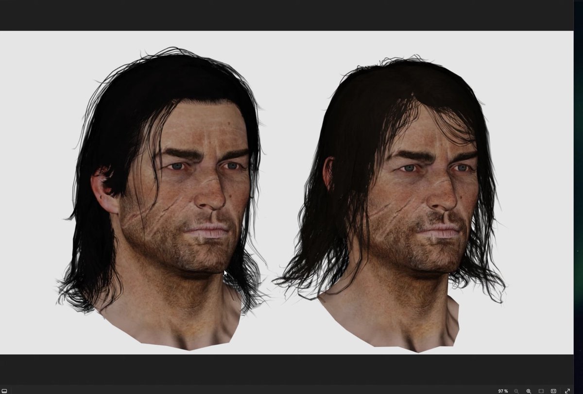 v53sss's tweet photo. @RockstarGames #fixrdr2epilogue 
@RockstarSupport 

Will GTA 6 come out before John Marston's face changes?

Character model ❌

Outfits ❌

Animations ❌

Voice lines ❌

#RedDeadRedemption2 
#ps4 #PS5 #ROCKSTAR #RockstarGames #rdr2 #rdr 

I haven't forgotten John Marston. https://t.co/fp5BFkZubU