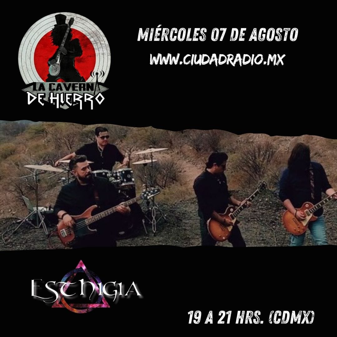 EsthigiaMx's tweet photo. Hey rockers, we invite you to listen to our interview with the show "La caverna de Hierro", starting at 8 PM Mexico time. Listen on: https://t.co/kJTy4bxFJG
#rocknoticias #interview #rockmusic #esthigiamx #cdmx_oficial #heavymetal #metalprogresivo #rock #rockmexicano #powermetal https://t.co/KpNymThh0q