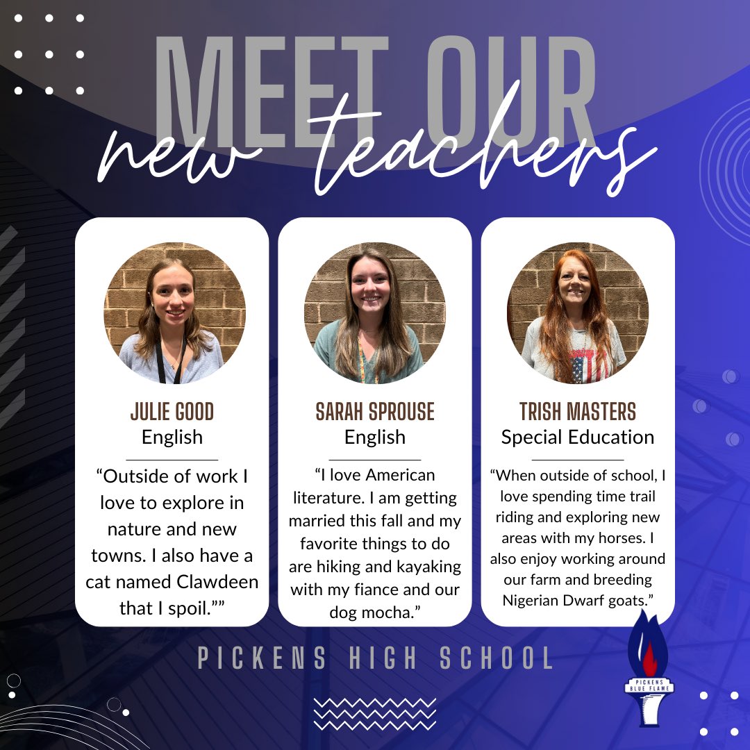 Pickens High School tweet media