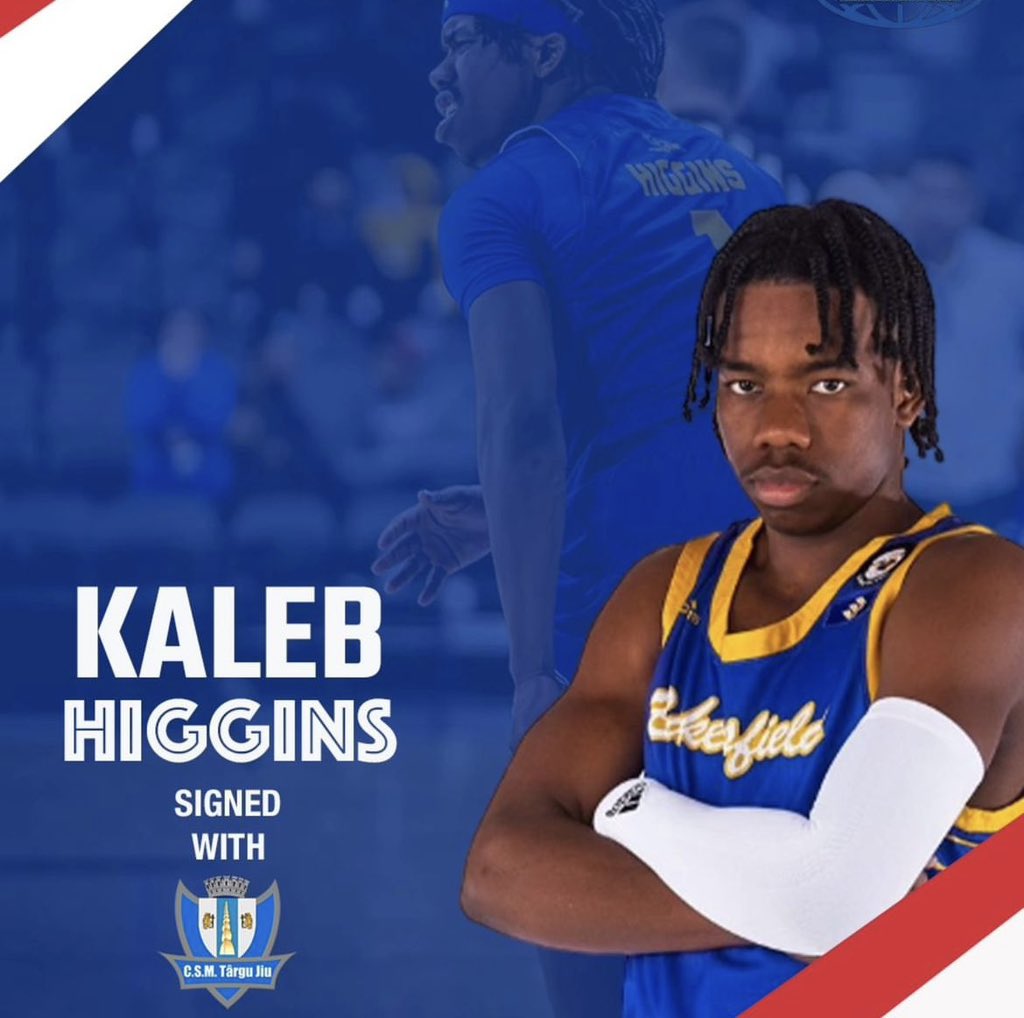 HolmesMBB's tweet photo. Congratulations to former Bulldog and All-American, Kaleb Higgins on signing to play overseas with CSM Targu Jiu in Romania Europe. 🏀 #WeDogs🐶 https://t.co/opshBjgYdA
