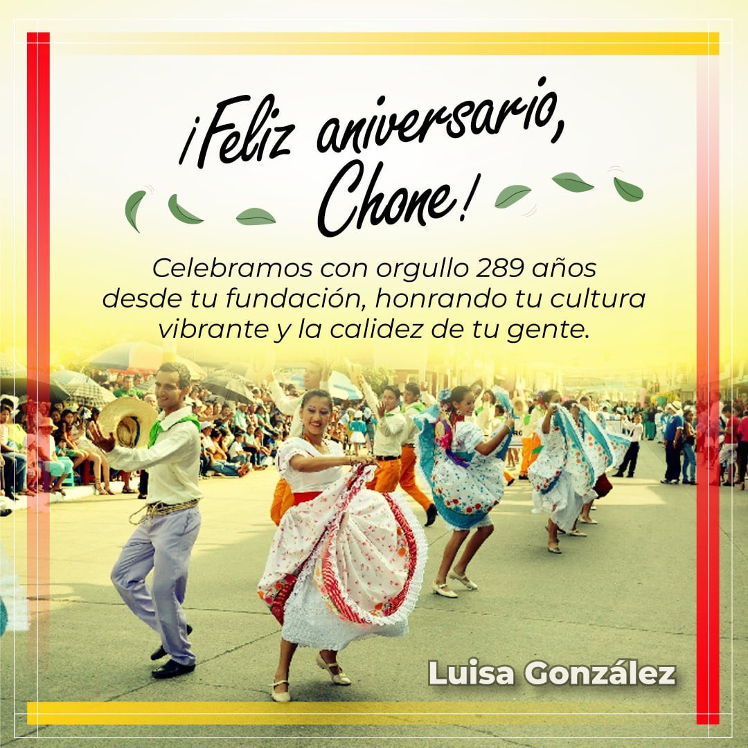 LuisaGonzalezEc's tweet photo. ¡Felices fiestas mi tierra amada!
🤍💛❤️ https://t.co/UcNGJeEeYI