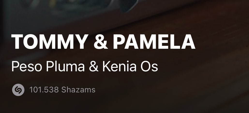 keniconnor's tweet photo. Nadie habla de que este hit ya superó los 100k shazams omg! https://t.co/VUghE8vCEy