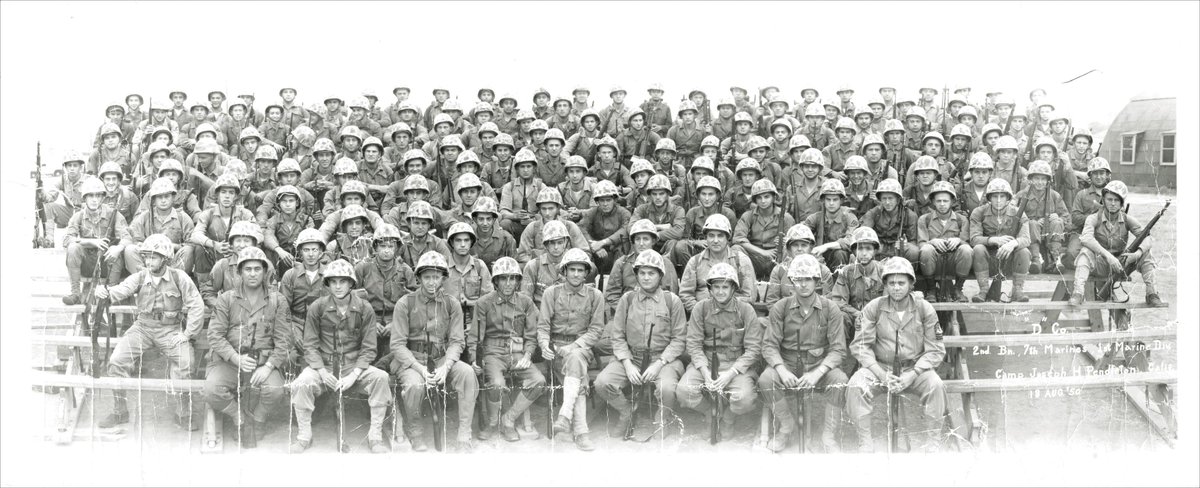 gracewiddles's tweet image. My dad's unit before they deployed to Korea.
They spent Thanksgiving that year at the Chosin Reservoir.

#NotBeingTimWalz

@KurtSchlichter