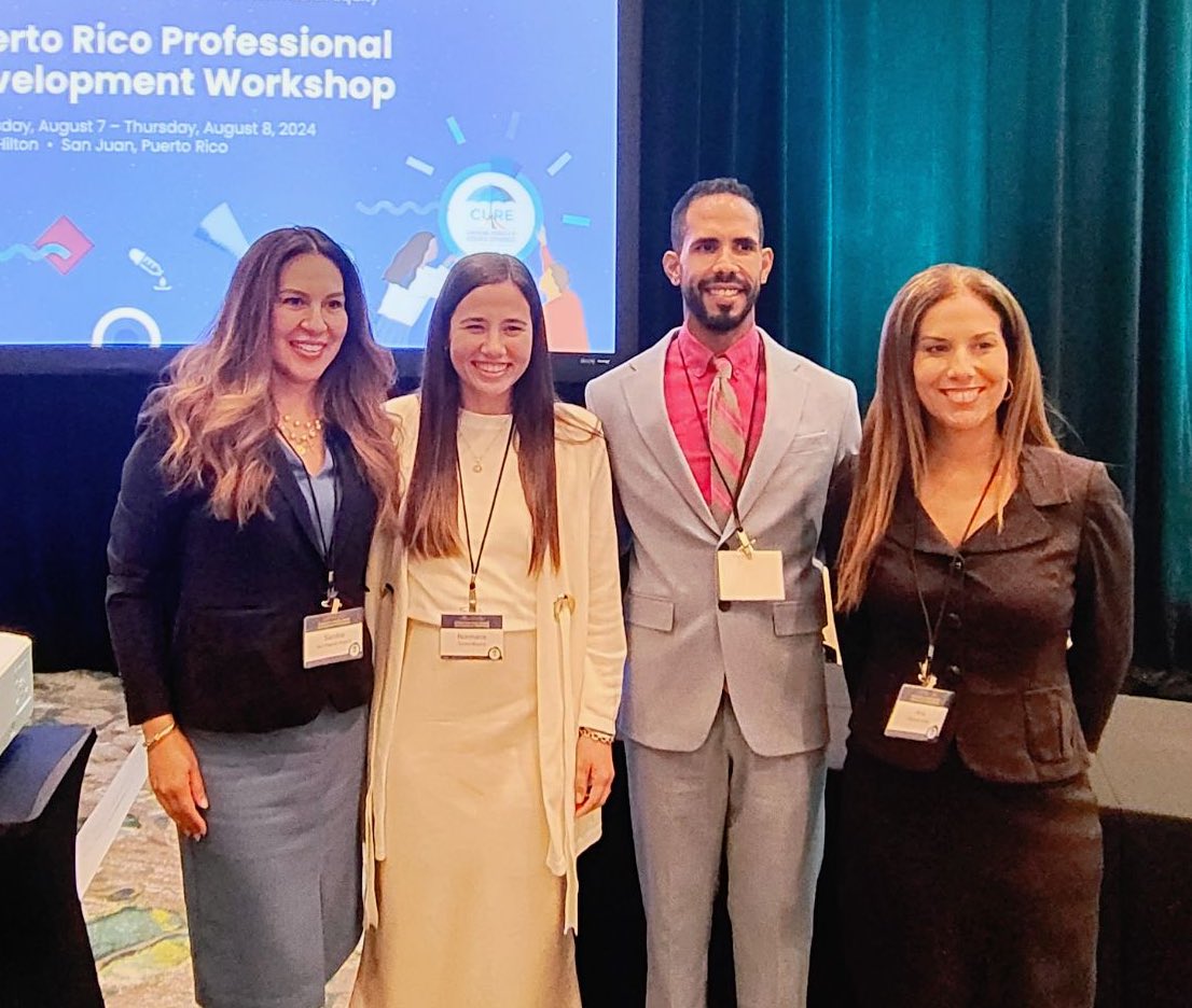 NormarieTorres's tweet photo. Excited to begin the @NCICCHE Puerto Rico Professional Development Workshop! It was an honor to participate in the “Cancer Journey” panel and share my path to becoming a K08 awardee. https://t.co/MHtMCOlV8I