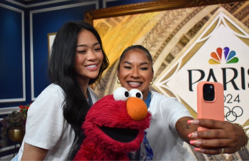 CurtisSChin's tweet photo. #SesameStreet at the #Paris2024 #Olympics! #lovethis #borahae! ๐ @TeamUSA
Ht @SherrieWestin, CEO of @SesameWorkshop ๐ @Simone_Biles @elmo #Elmo #ElmoinParis @katieledecky @MeCookieMonster #CookieMonster @AbbyCadabbySST @ChilesJordan
@sunisalee_ #swimming #ArtisticGymnastics https://t.co/nJyF5MwR92