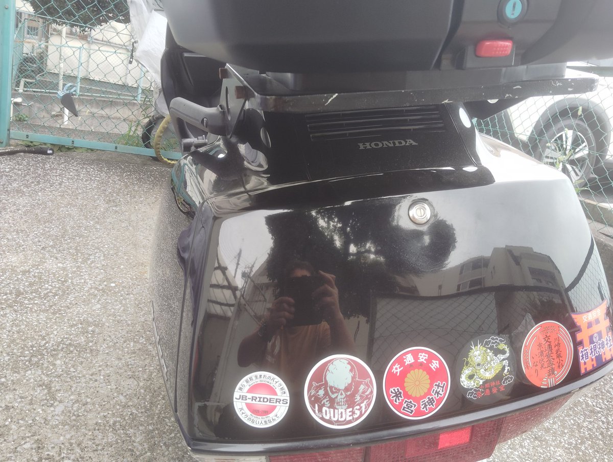 #JBRIDERS#てつぞという
てつぞーさんからステッカーが届きました。ありがとうございます。
JBRIDERSの皆様これから宜しくお願いします🙇さっそくステッカー貼りました。