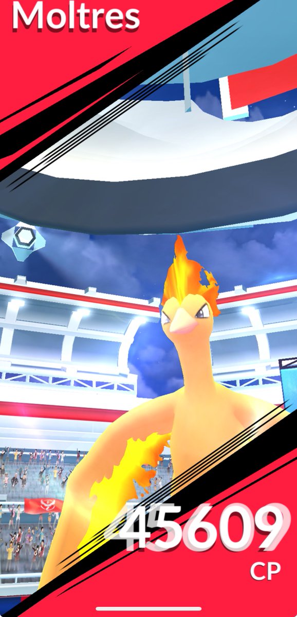 SITIAG_'s tweet photo. Moltres raid anyone? Ends in 15mins drop ID if you want to join in. #Pokemon #PokemonGO #pokemongoraids #moltres https://t.co/i11Bs3XvAX