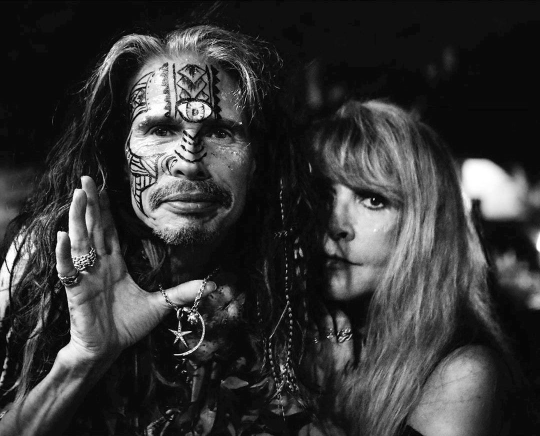 Stevie Nicks &amp; Steven Tyler

📸 Katarina Benzova 2018