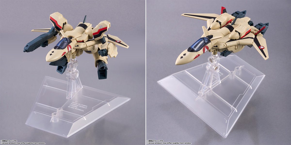 タイニーセッション・マクロス・YF-19・VF-19セット TINY SESSION YF-19(イサム・ダイソン機) with ミュン・ファン
