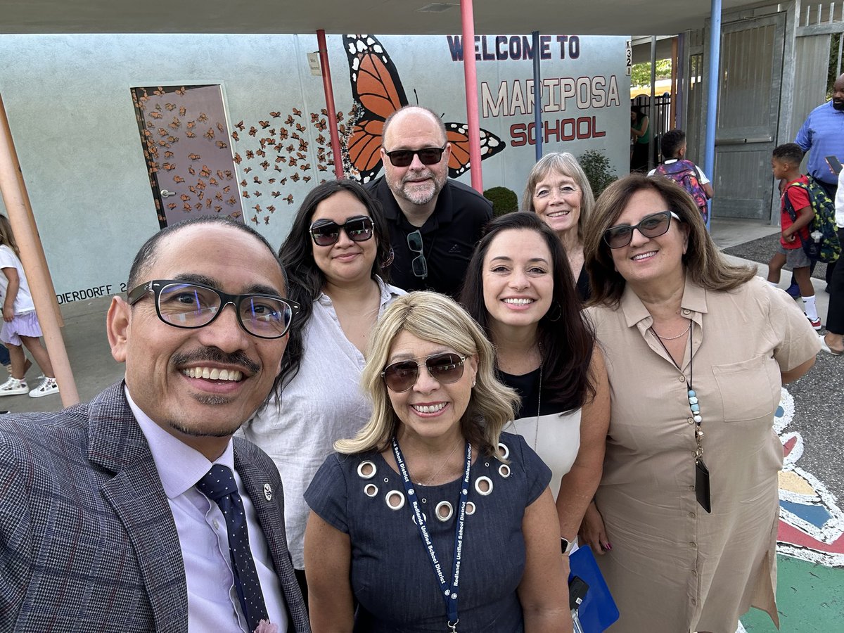 Happy First Day of School!!! We had excellent visits to <a href="/KingsburyRUSD/">Kingsbury Elementary</a> <a href="/KimberlyRUSD/">Kimberly Elementary School</a> <a href="/MariposaRUSD/">Mariposa Elementary</a> School is Cool! Let’s have an outstanding school year! <a href="/RedlandsUSD/">Redlands USD</a> #ThisIsRUSD