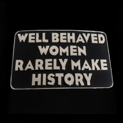 COOLBUCKLES's tweet photo. Well Behaved Women Rarely Make History Belt Buckle Buckles

#wellbehavedwomen #rarelymakehistory #funnybuckles #womensbuckles #coolbuckles #buckle #beltbuckle

https://t.co/Oc5YEFca6i https://t.co/30Rw5YCemM