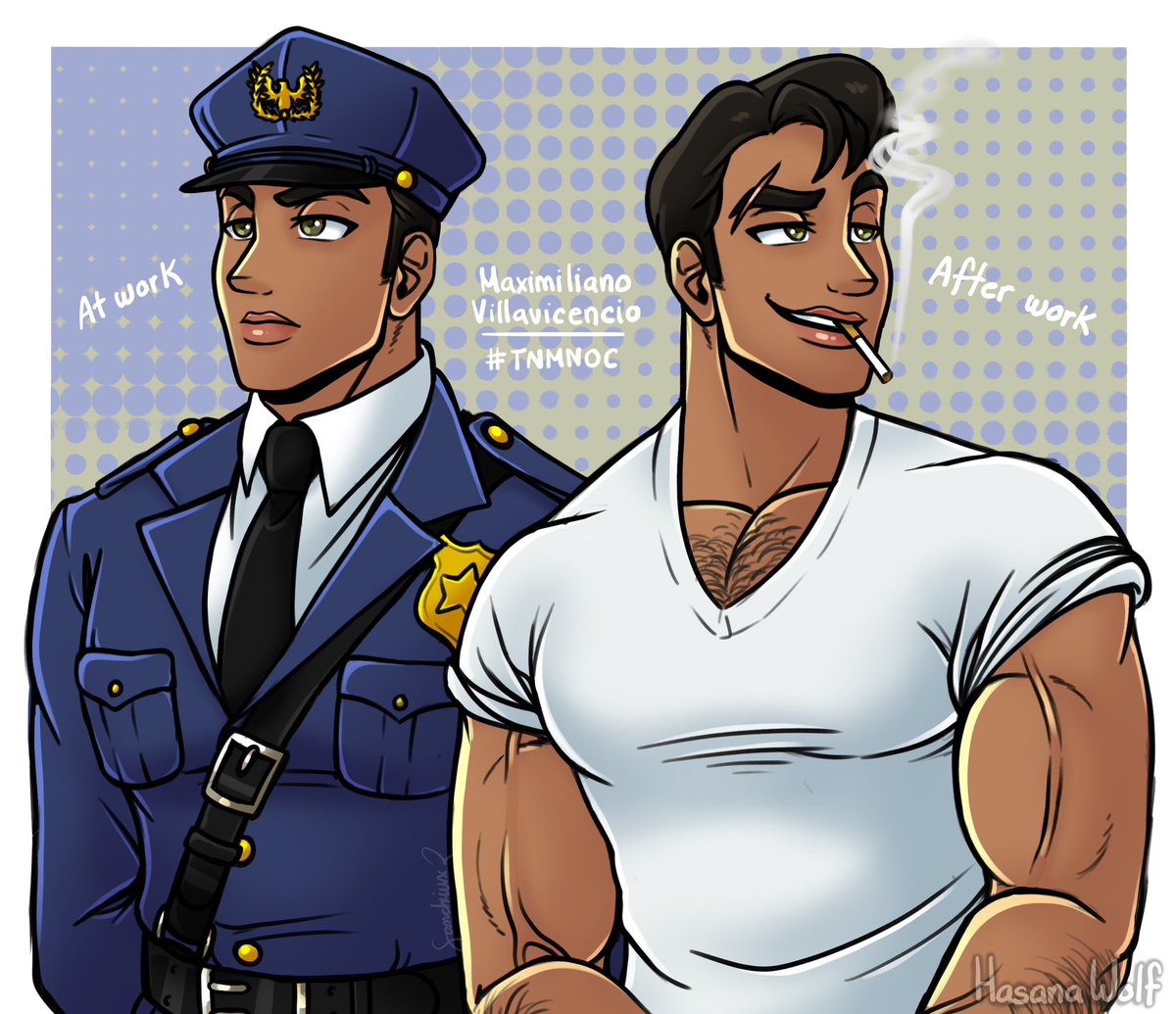 HasanaWolf's tweet photo. A pic of Max in my actual style was in order XP at work he goes into #seriousmode, but outside of work he’s a lot more chill 😎🤙🏻
-
#thatsnotmyneighbor #thatsnotmyneighboroc #tnmn #tnmnoc #maximilianovillavicencio https://t.co/uWmazddQqE