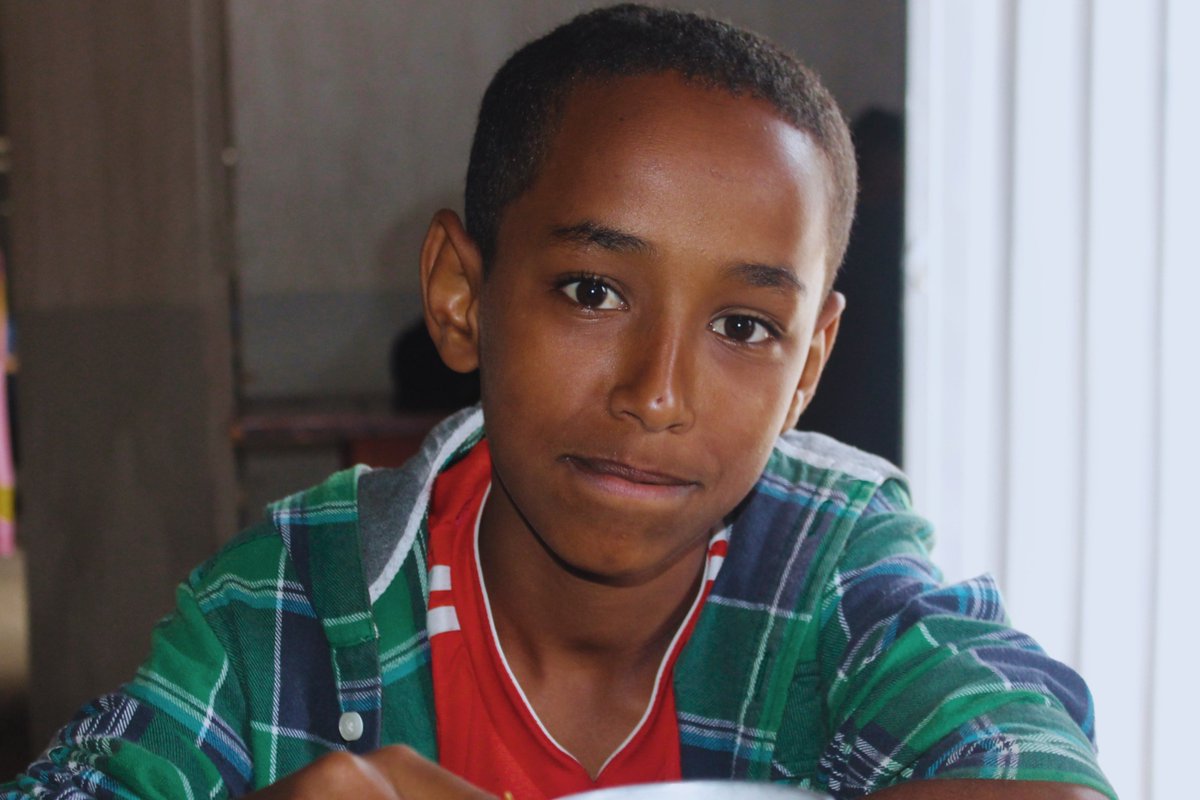 This is Eyob, enjoying a nice lunch at the community center. At Lelt, we understand that a healthy lunch is essential for our students’ learning and growth. We’re committed to ensuring our students receive the meals they need to succeed!   #StudentSuccess #NutritionMatters
