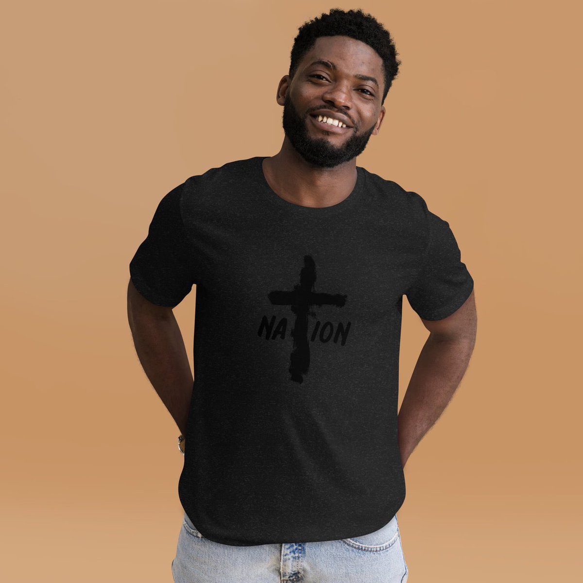 TheCrossCultur3's tweet photo. Our “One Nation” unisex t-shirt design was inspired in thought of oneness. It represents a nation, living under God, all working together in the spirit of unity. It’s comfortable and flattering for all. https://t.co/F9mLJIX0eU 

#OneNation 
#FaithBasedApparel https://t.co/Mg7QIRdVb9